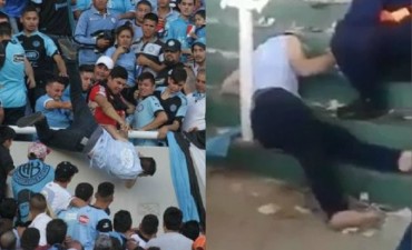 4 detenidos en la causa del hincha arrojado desde la tribuna