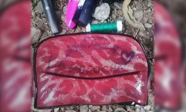 Encontraron una cartera con un papel escrito por Araceli