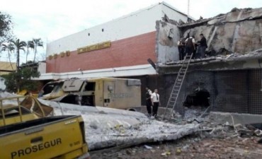 Paraguay: con armas y explosivos, una banda rob&oacute; 40 millones de d&oacute;lares de una b&oacute;veda