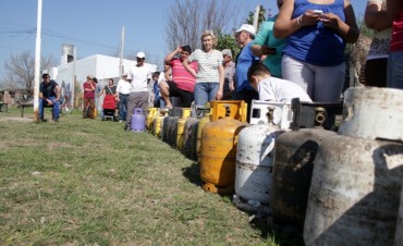Contin&uacute;a la venta de garrafas de gas a precio diferencial