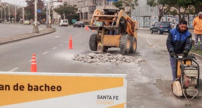 Plan de bacheo: trabajos previstos para este viernes