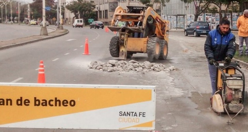 Plan de bacheo: trabajos previstos para este martes