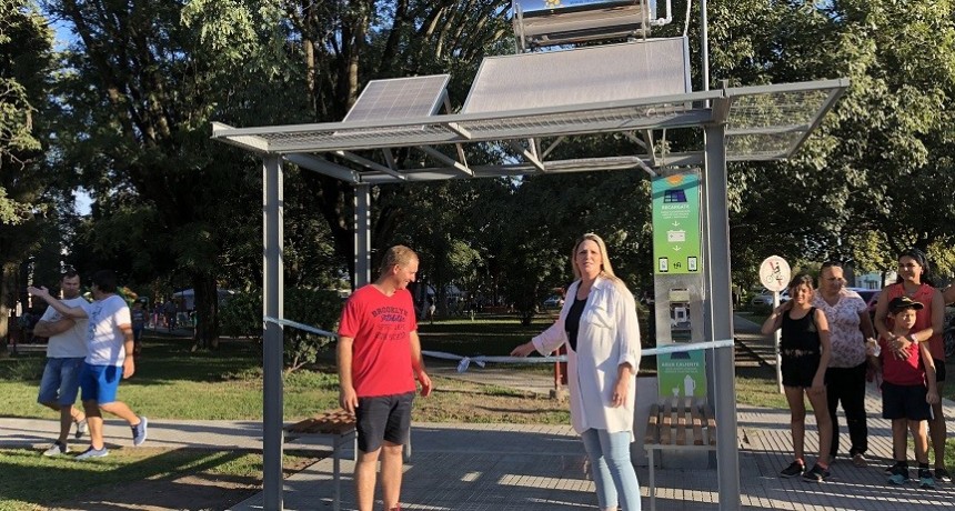 Se inaugur&oacute; una estaci&oacute;n solar en Emilia