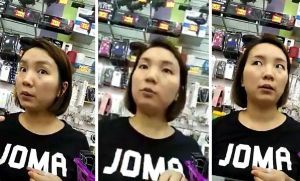 La china que defendi&oacute; su local a botellazos dio su versi&oacute;n
