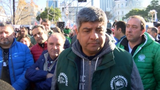 Pablo Moyano el paro fue contundente en todo el pa&iacute;s