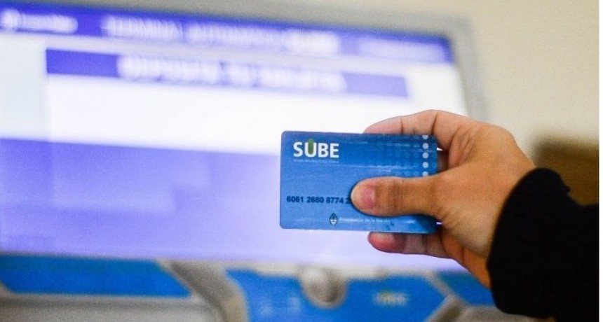 La Municipalidad recuerda que se ampli&oacute; el saldo negativo de la tarjeta SUBE