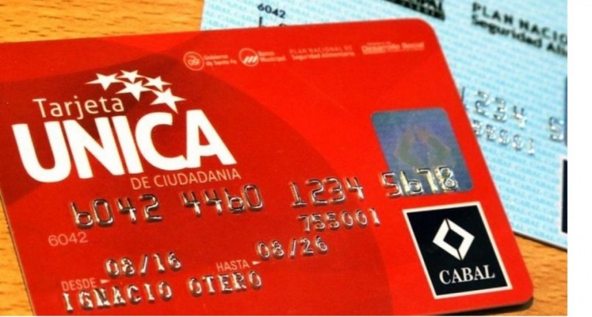 La provincia acredita los fondos de la Tarjeta &Uacute;nica de Ciudadan&iacute;a