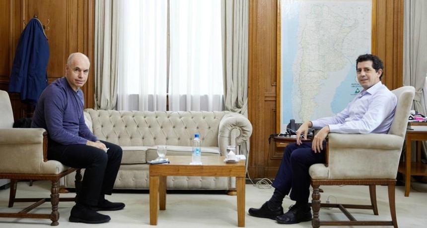 Wado de Pedro y Rodr&iacute;guez Larreta acordaron agenda com&uacute;n y continuar con el trabajo coordinado para contener los efectos de la pandemia
