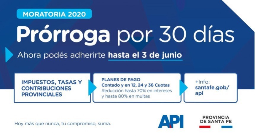 Se prorrog&oacute; la moratoria provincial