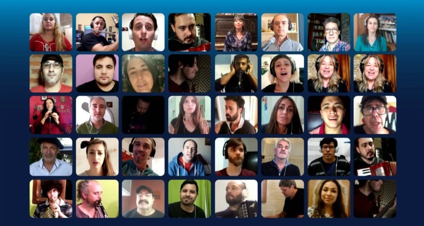 &ldquo;Canto versos&rdquo;, el mensaje de esperanza de un colectivo de artistas santafesinos