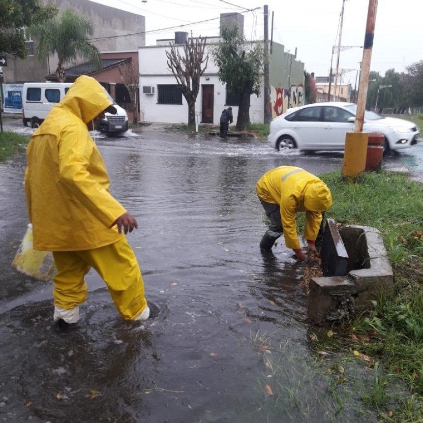 Informe de lluvias en la capital