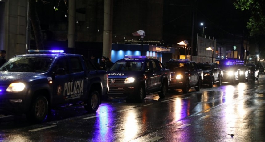 Operativos policiales de control durante el fin de semana