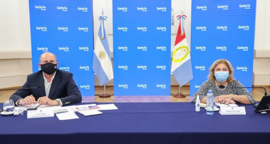 Perotti mantuvo un encuentro virtual con el Presidente para analizar la situaci&oacute;n epidemiol&oacute;gica