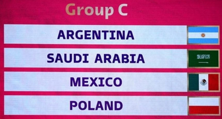 Argentina ya conoce a sus rivales para el mundial Qatar 2022