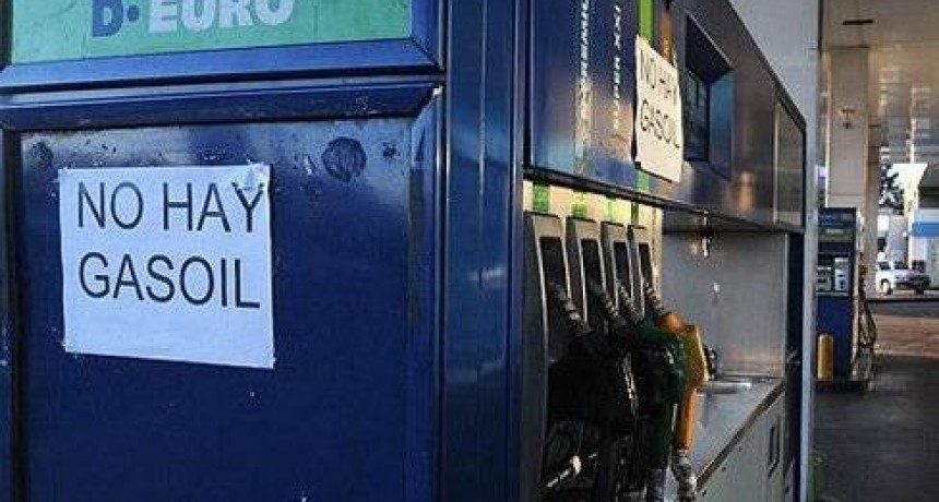 Denuncian falta de gasoil y podr&iacute;a agravarse en Semana Santa