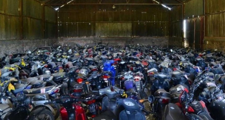 Secuestro de motos: no habr&aacute; multa pero se deber&aacute; pagar la estad&iacute;a en el corral&oacute;n