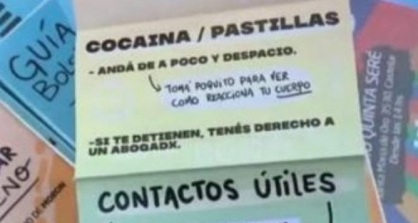 Mor&oacute;n: pol&eacute;mica recomendaci&oacute;n sobre el consumo de drogas