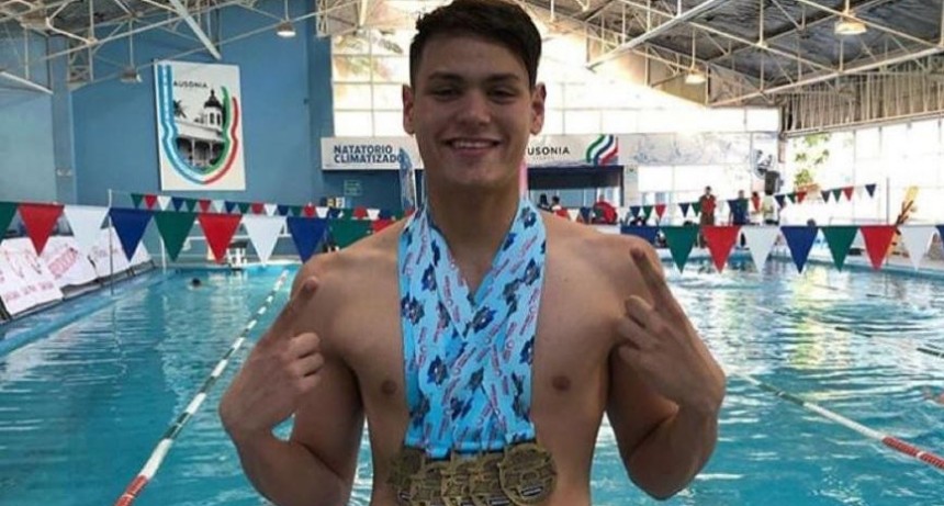 La nataci&oacute;n trajo el primer oro para Argentina en Rosario
