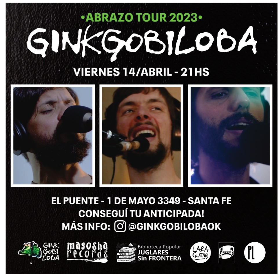 Gingkobiloba vuelve a Santa Fe en el marco del "Abrazo Tour"