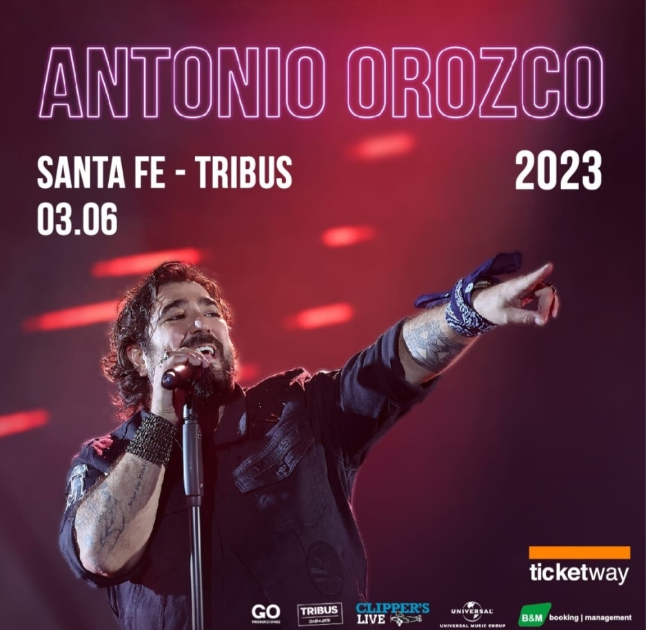 El reconocido cantautor espa&ntilde;ol Antonio Orozco llega a Santa Fe