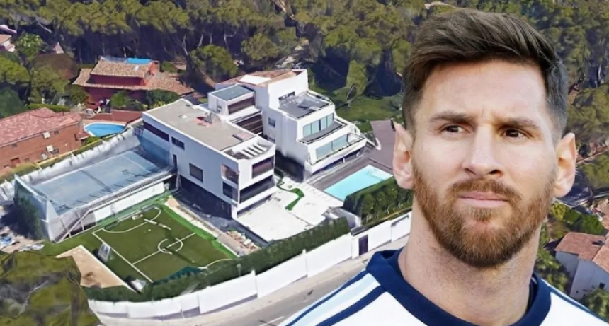 Intentaron robar la casa de Lionel Messi en Barcelona