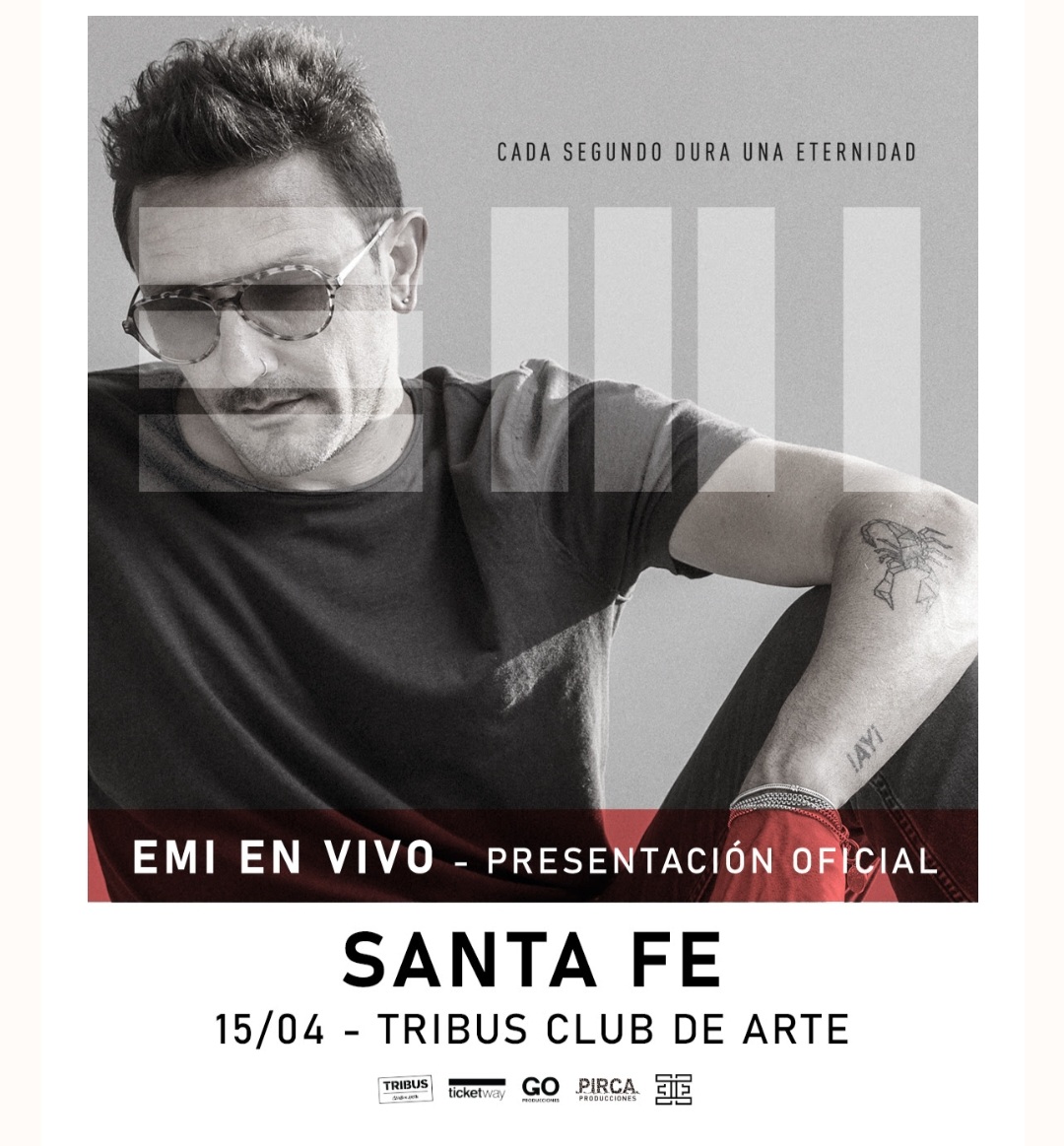 EMI llega a Santa Fe para presentar "Cada Segundo Dura una Eternidad"