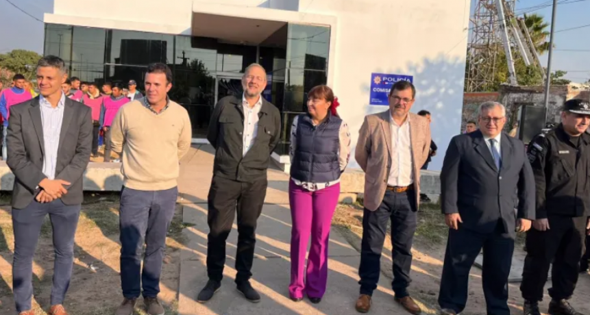 Inauguraron la Comisar&iacute;a 6ta en la esquina de Iturraspe y Avenida Per&oacute;n