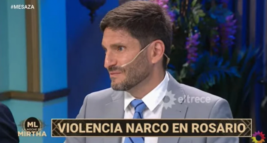 Intenso interrogatorio a Pullaro en el programa de Mirtha Legrand