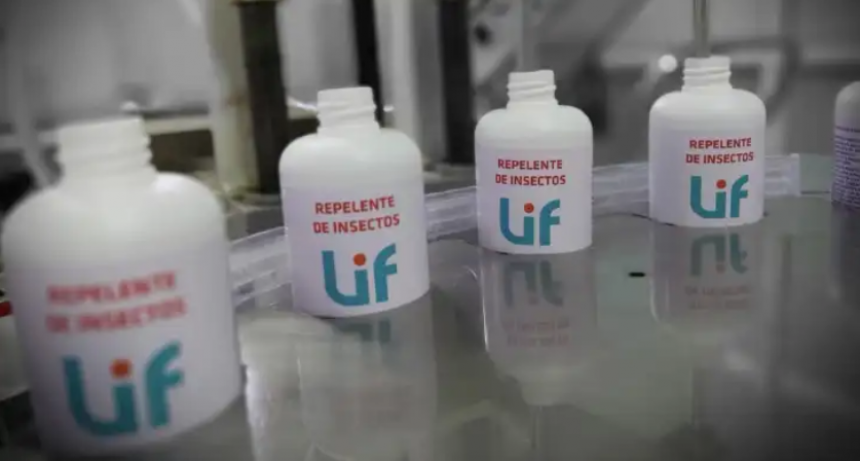 El LIF aument&oacute; un 50% la producci&oacute;n de repelentes