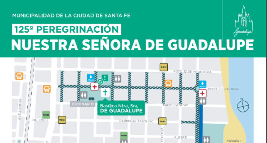 Todo listo para la 125&ordf; Peregrinaci&oacute;n a la Bas&iacute;lica de Guadalupe