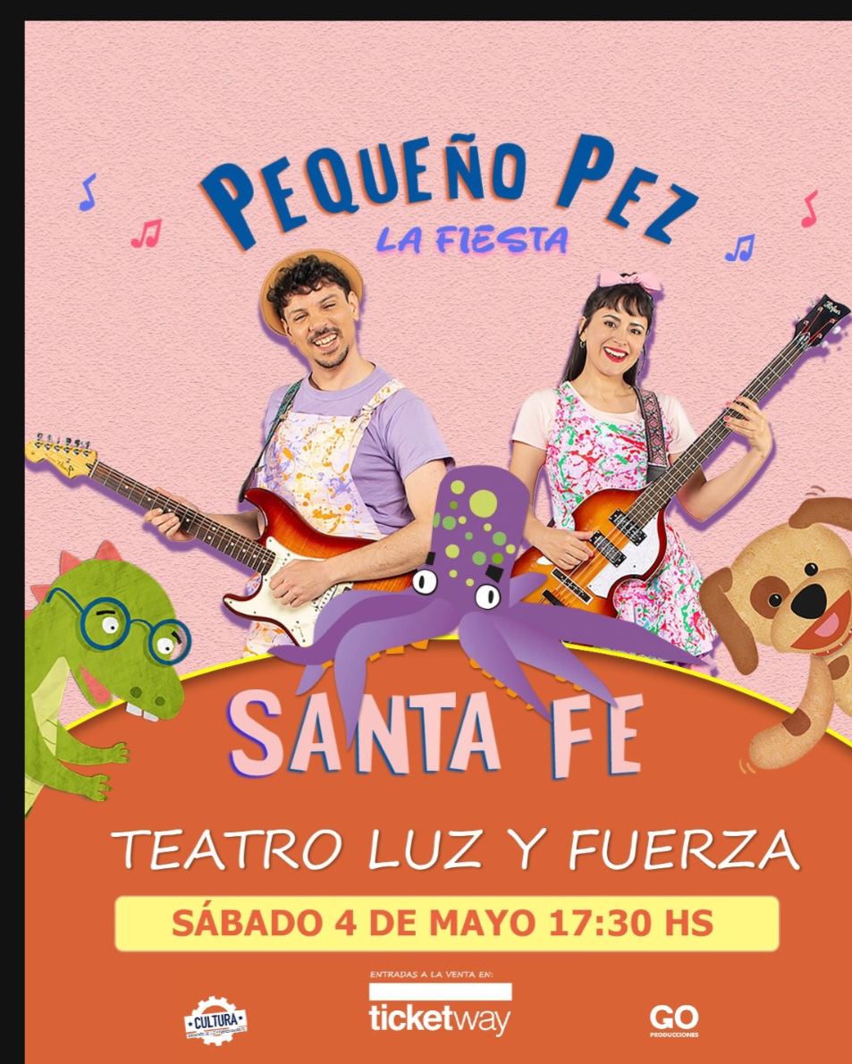 Peque&ntilde;o Pez presenta "La Fiesta" en Santa Fe