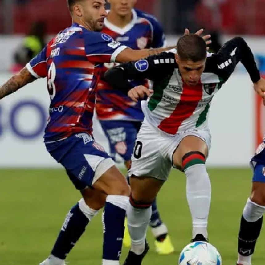 Uni&oacute;n tropez&oacute; en Chile: perdi&oacute; 2-0 ante Palestino y vuelve a Santa Fe con las manos vac&iacute;as