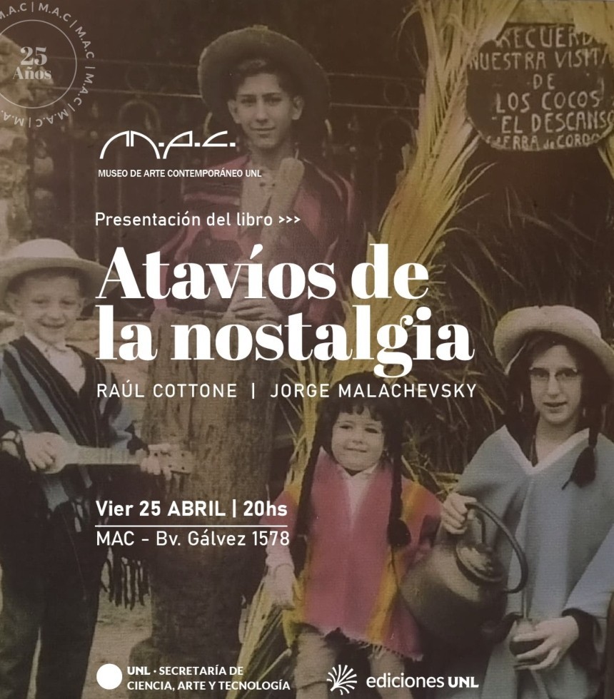 Presentan el libro "Atav&iacute;os de la nostalgia"