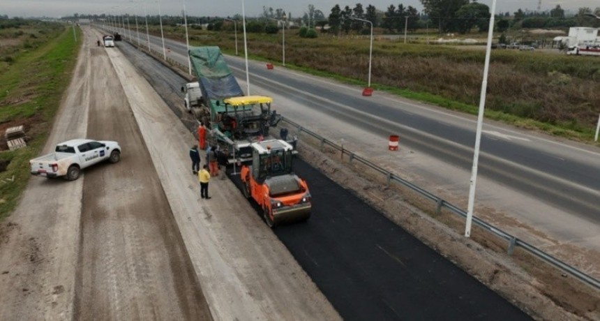 Autopista Rosario-Santa Fe: la Provincia inform&oacute; sobre el avance de la obra del tercer carril y puso fecha de finalizaci&oacute;n
