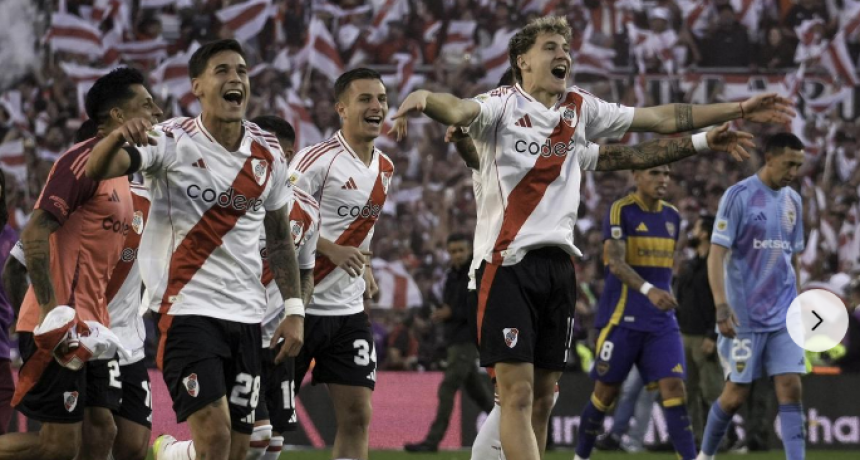 River le ganó al superclásico a Boca y el “Monumental” se volvió una fiesta