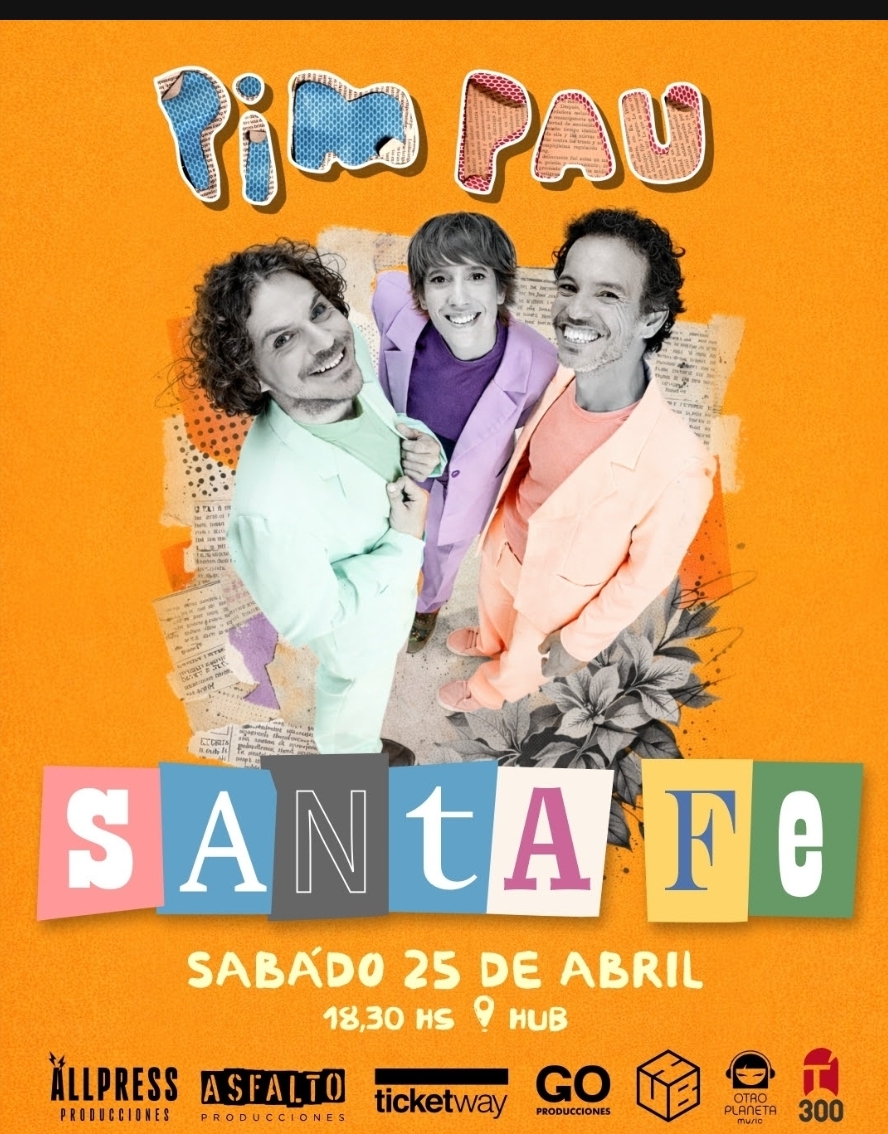 Pim Pau llega a Santa Fe con un show &uacute;nico para toda la familia 