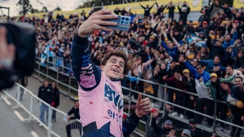 "De los mejores d&iacute;as de mi vida": el sentido mensaje de Franco Colapinto tras el Road Show