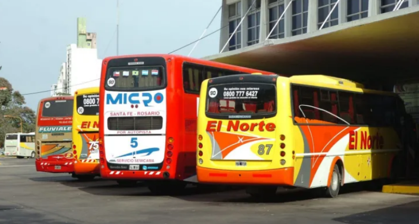 Transporte interurbano: autorizan aumento del 30,57 % en Santa Fe