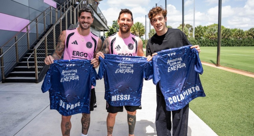 Cumbre argentina: Messi y Colapinto juntos en Miami