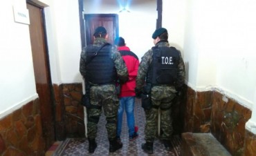 La TOE detuvo a un joven con pedido de captura
