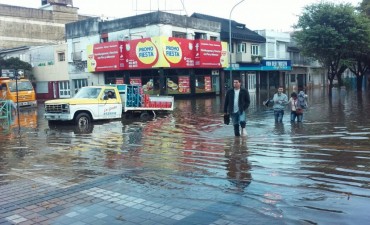 El temporal dej&oacute; 80 mm y algunos problemas en la ciudad