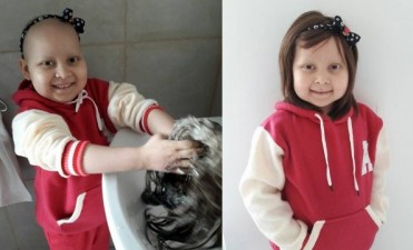 Juntan cabello para donar pelucas a ni&ntilde;os de la Fundaci&oacute;n Mateo Esquivo
