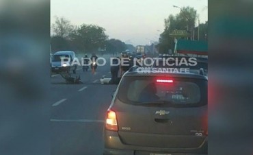 Falleció una motociclista en la Ruta Nacional 11