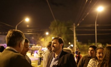 Acuerdo Capital: Ciudad y Provincia inauguraron obras de iluminaci&oacute;n en Nueva Pompeya