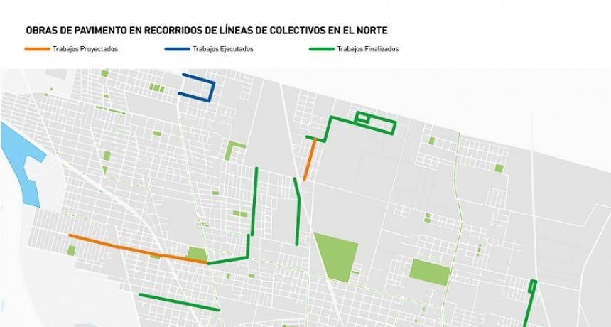 El Gobierno de la Ciudad hace foco en recuperar y pavimentar calles del norte