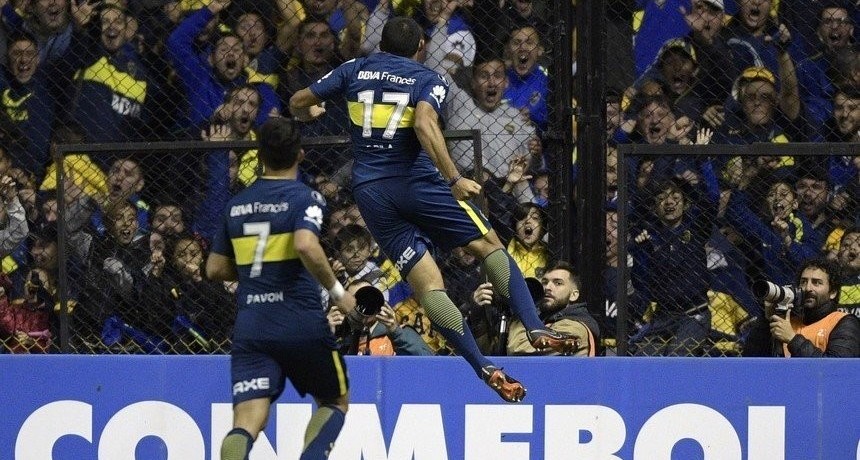 Boca gole&oacute; y se meti&oacute; en Octavos de la Libertadores