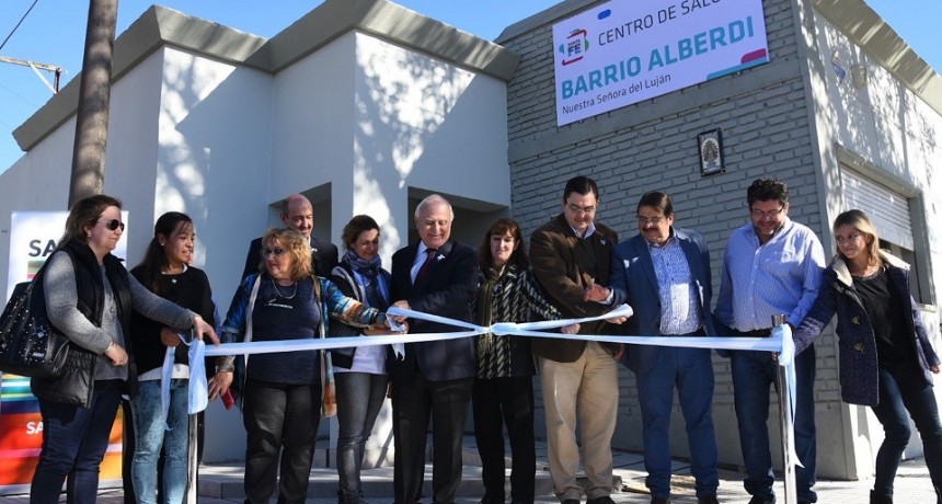 Lifschitz inaugur&oacute; obras de mejoras en un centro de salud de la ciudad de Casilda