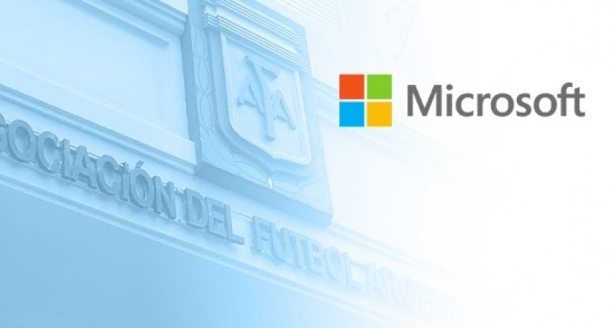 AFA y Microsoft firman un acuerdo estrat&eacute;gico