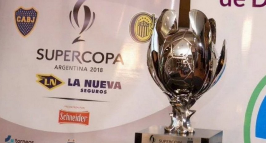 Boca vs Rosario Central en la final de la Supercopa Argentina