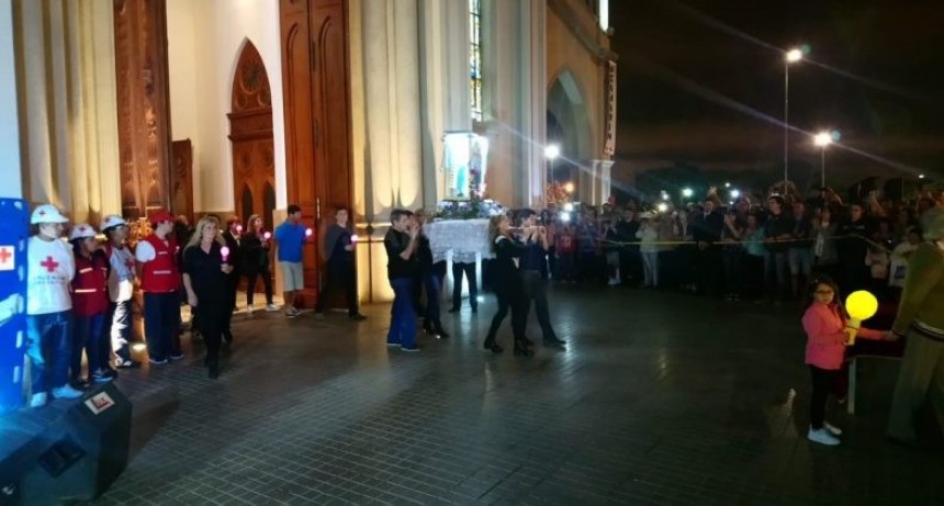 La Virgen de Guadalupe sali&oacute; a la explanada de la Bas&iacute;lica 